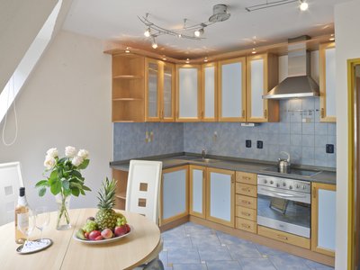 EA Hotel Mozart*** - Suite, Kochnische