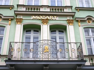 EA Hotel Mozart*** - Hotelgebäude, Detail