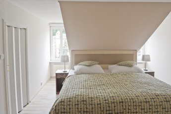 EA Hotel Mozart*** - Suite, Schlafzimmer