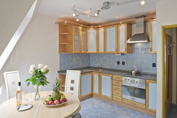 EA Hotel Mozart*** - Suite, Kochnische